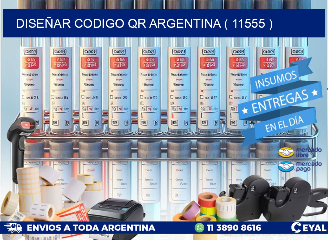 DISEÑAR CODIGO QR ARGENTINA ( 11555 )