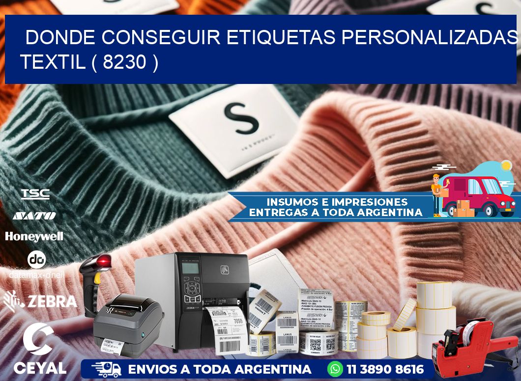 DONDE CONSEGUIR ETIQUETAS PERSONALIZADAS TEXTIL ( 8230 )