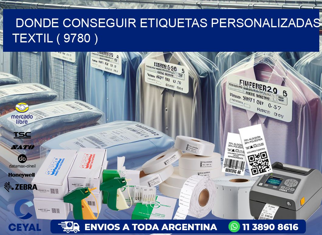 DONDE CONSEGUIR ETIQUETAS PERSONALIZADAS TEXTIL ( 9780 )