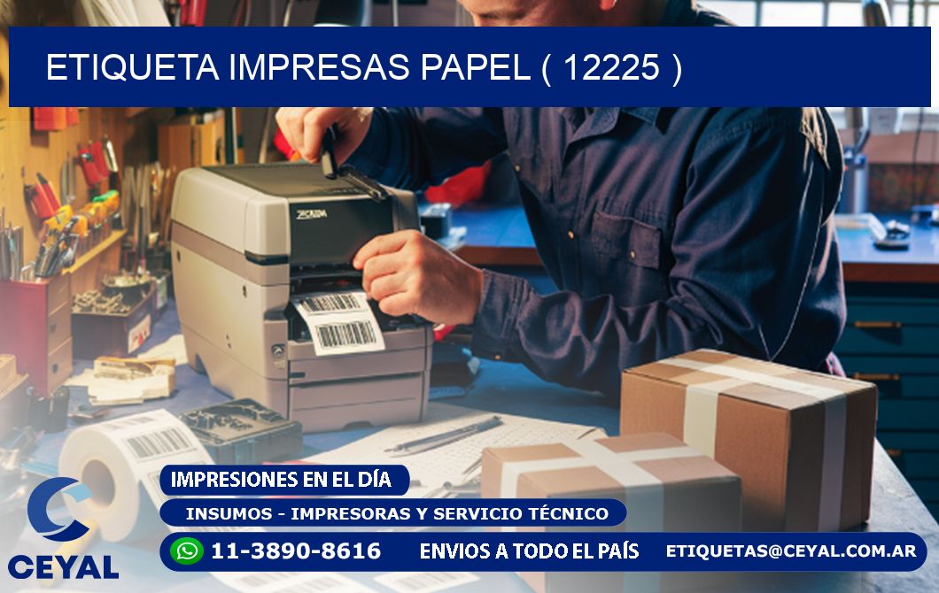 ETIQUETA IMPRESAS PAPEL ( 12225 )