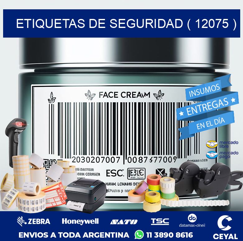 ETIQUETAS DE SEGURIDAD ( 12075 )