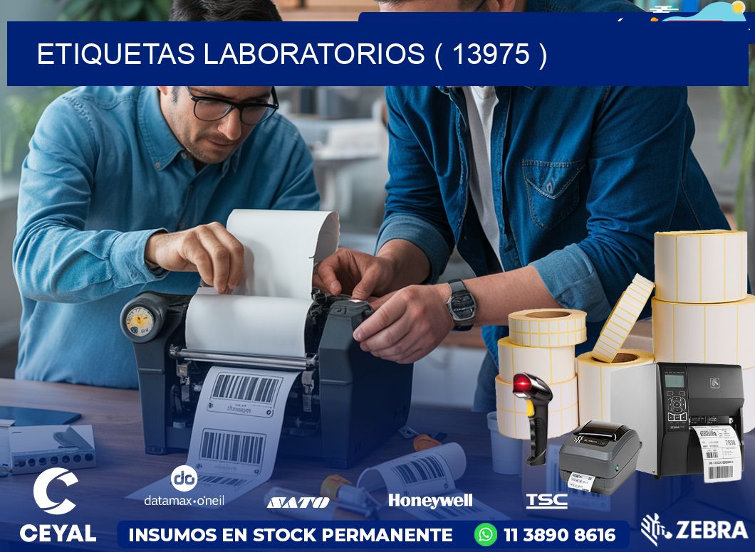 ETIQUETAS LABORATORIOS ( 13975 )