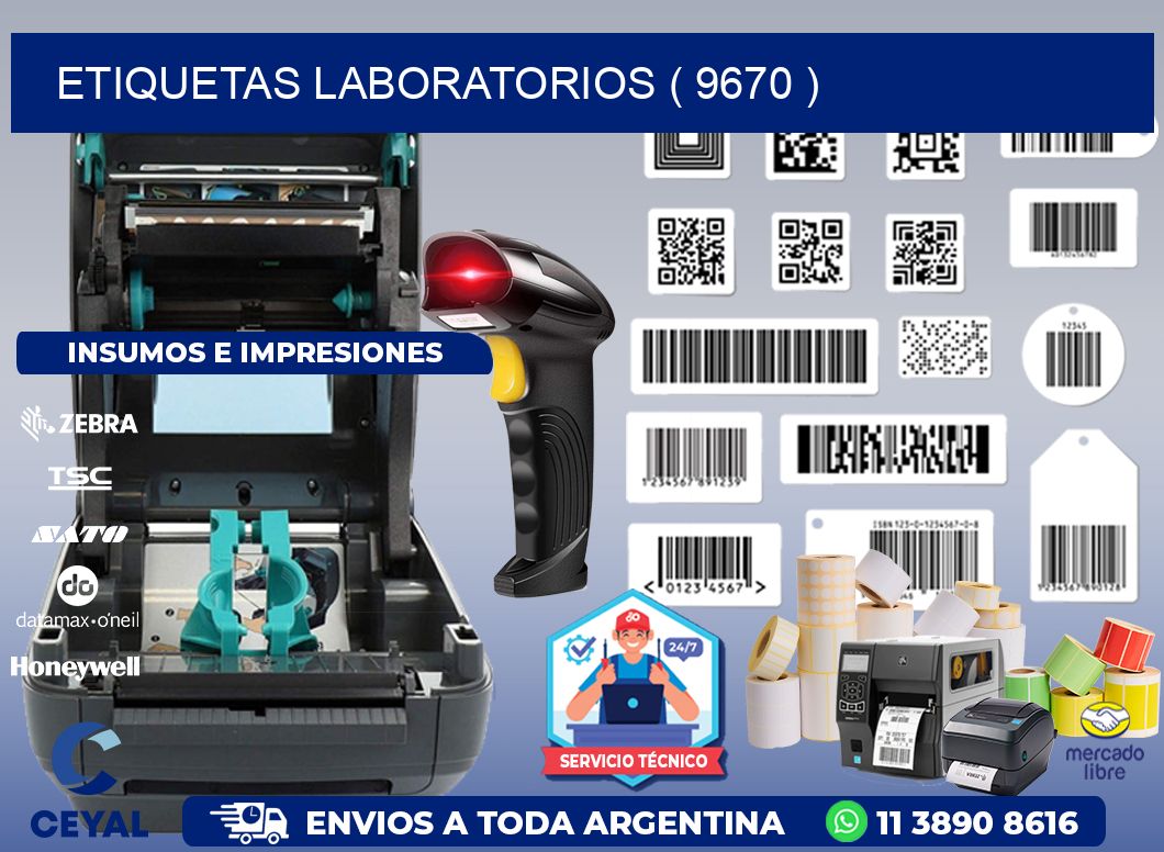 ETIQUETAS LABORATORIOS ( 9670 )