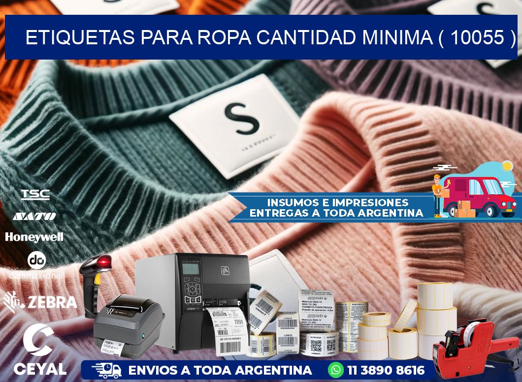 ETIQUETAS PARA ROPA CANTIDAD MINIMA ( 10055 )