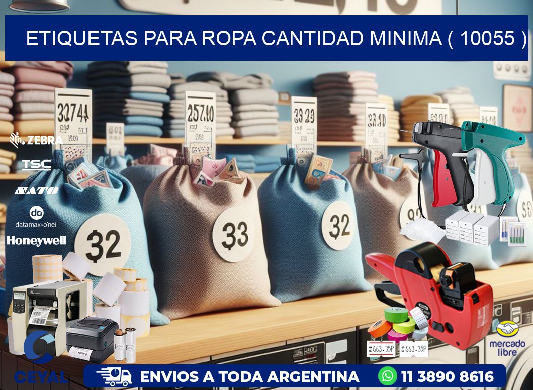 ETIQUETAS PARA ROPA CANTIDAD MINIMA ( 10055 )