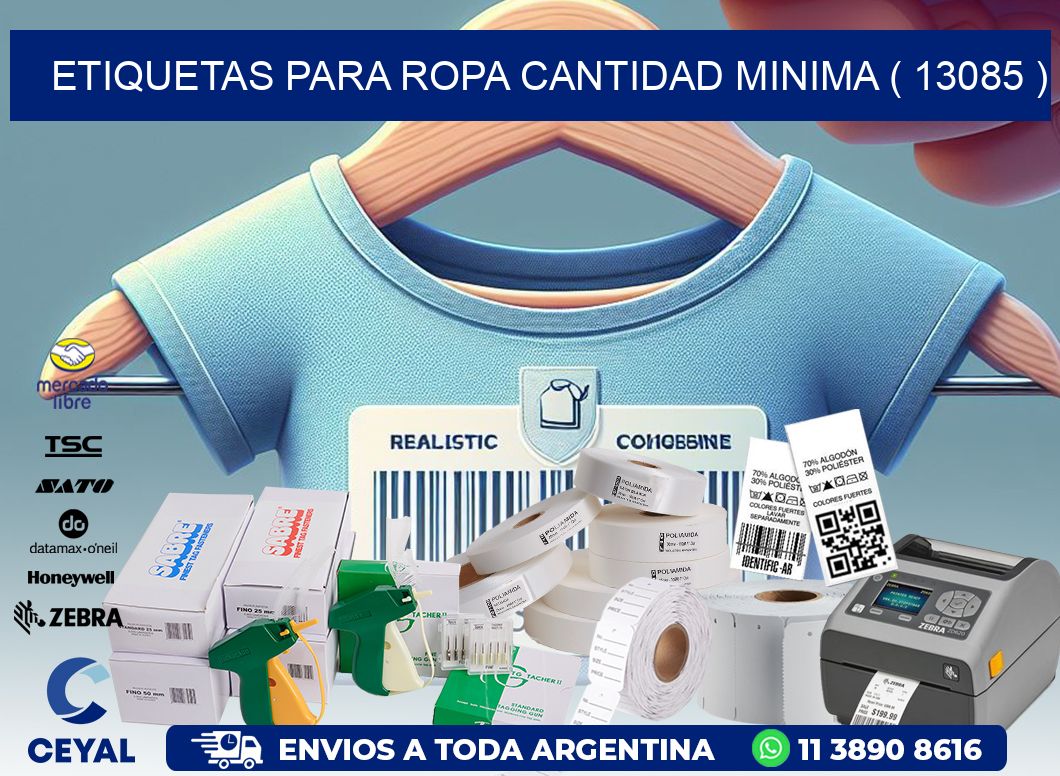 ETIQUETAS PARA ROPA CANTIDAD MINIMA ( 13085 )