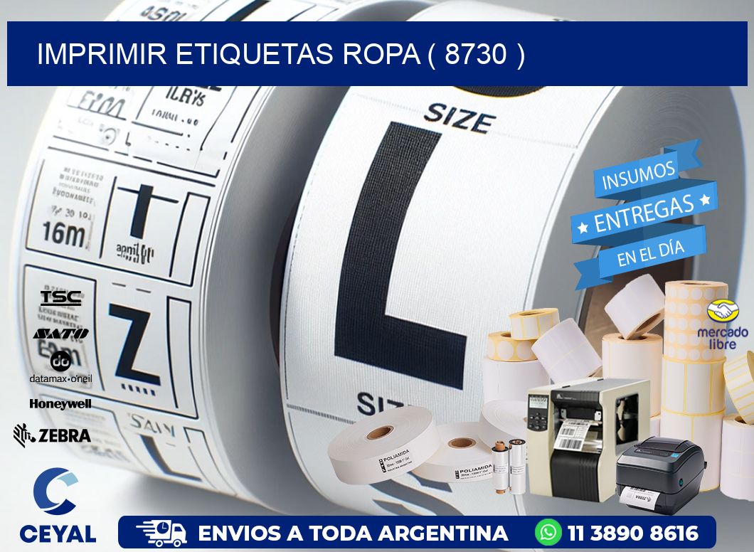 IMPRIMIR ETIQUETAS ROPA ( 8730 )