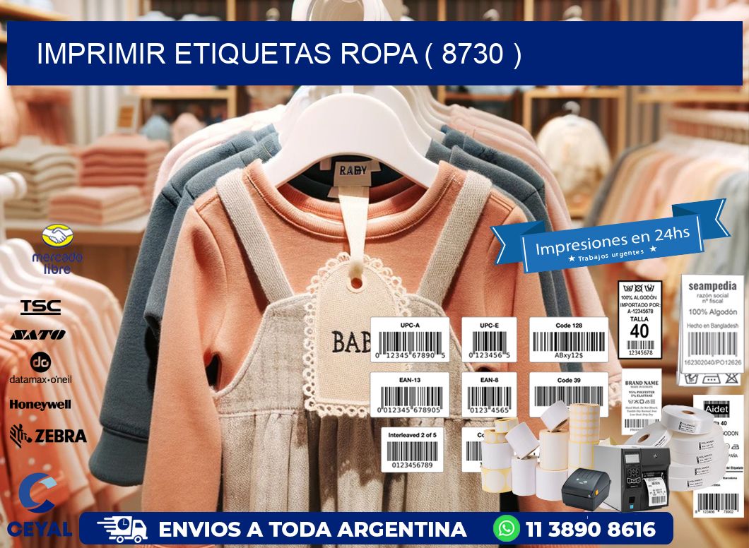 IMPRIMIR ETIQUETAS ROPA ( 8730 )