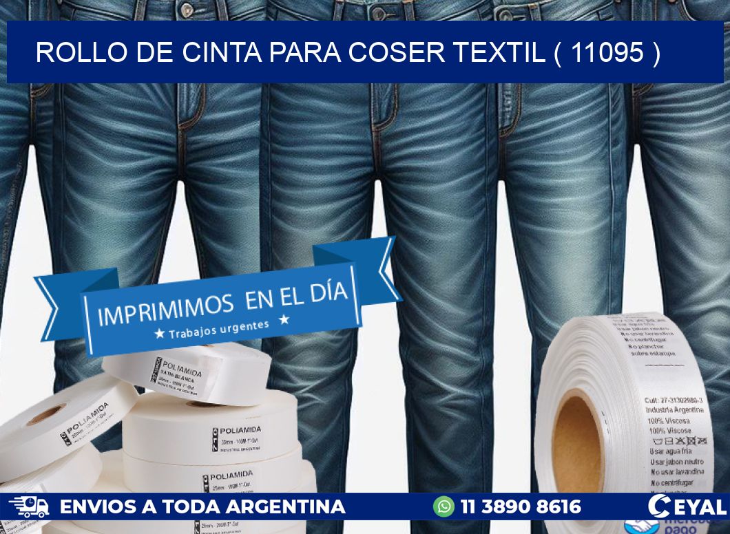 ROLLO DE CINTA PARA COSER TEXTIL ( 11095 )