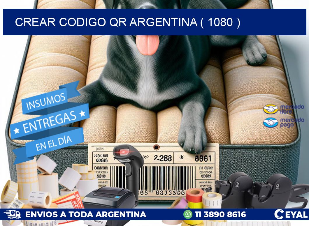 crear codigo qr argentina ( 1080 )