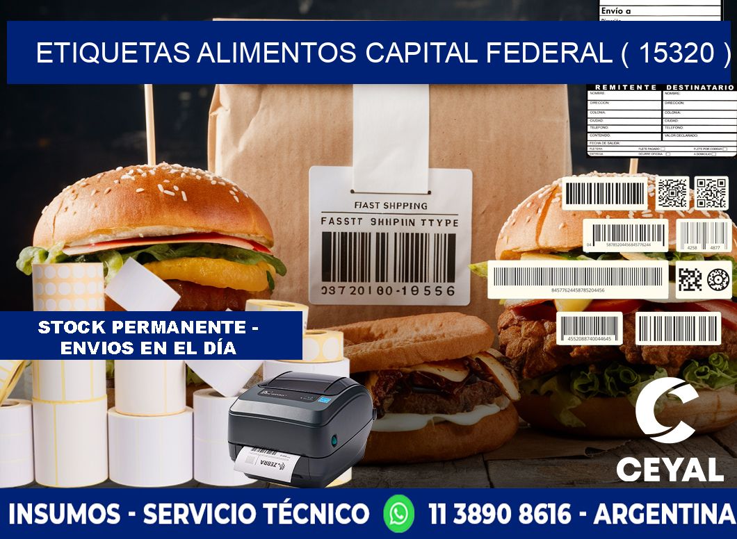 etiquetas alimentos capital federal ( 15320 )