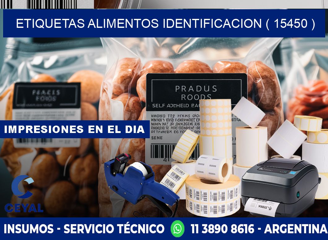 etiquetas alimentos identificacion ( 15450 )