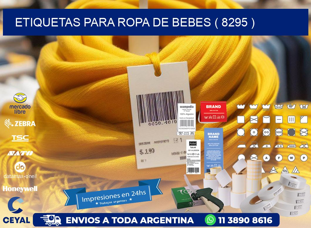 etiquetas para ropa de bebes ( 8295 )