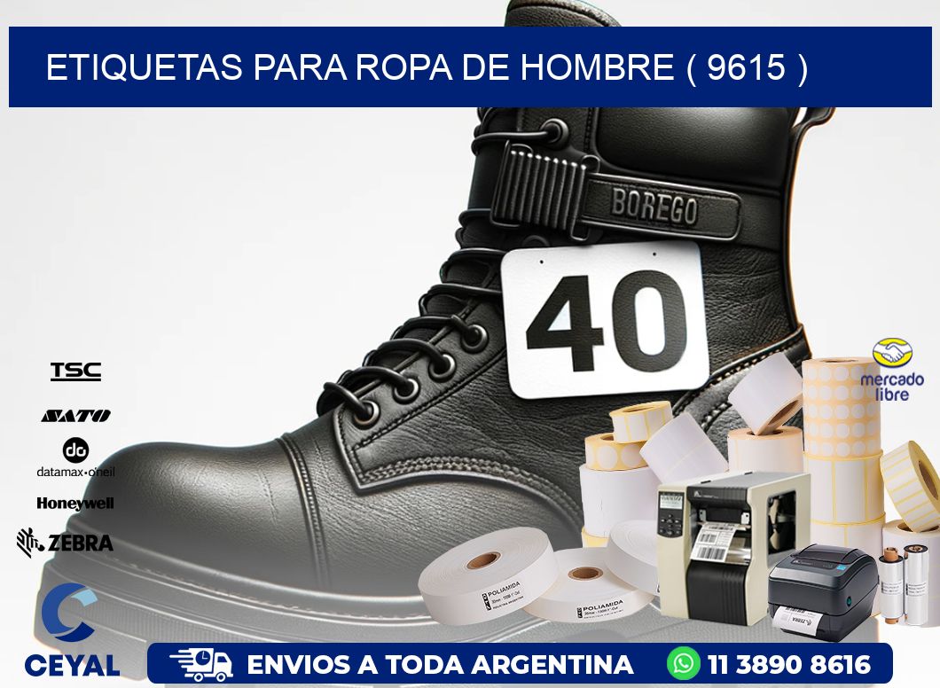 etiquetas para ropa de hombre ( 9615 )