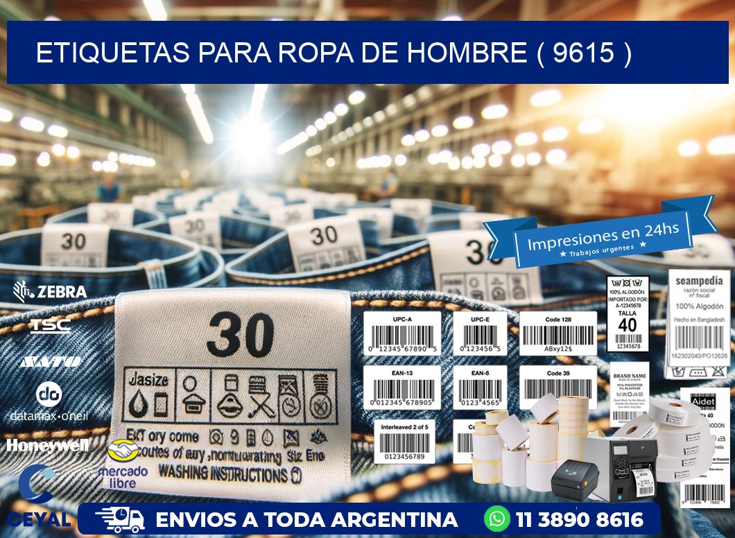 etiquetas para ropa de hombre ( 9615 )