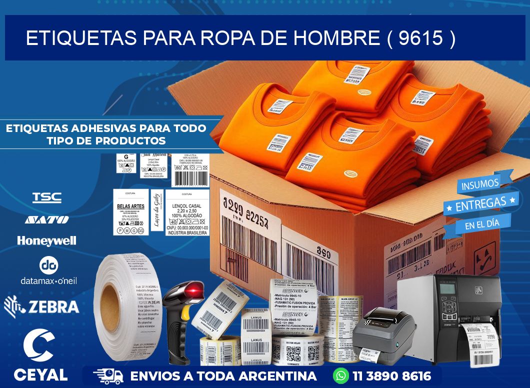 etiquetas para ropa de hombre ( 9615 )