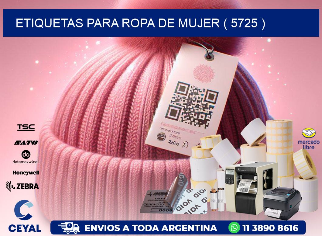 etiquetas para ropa de mujer ( 5725 )