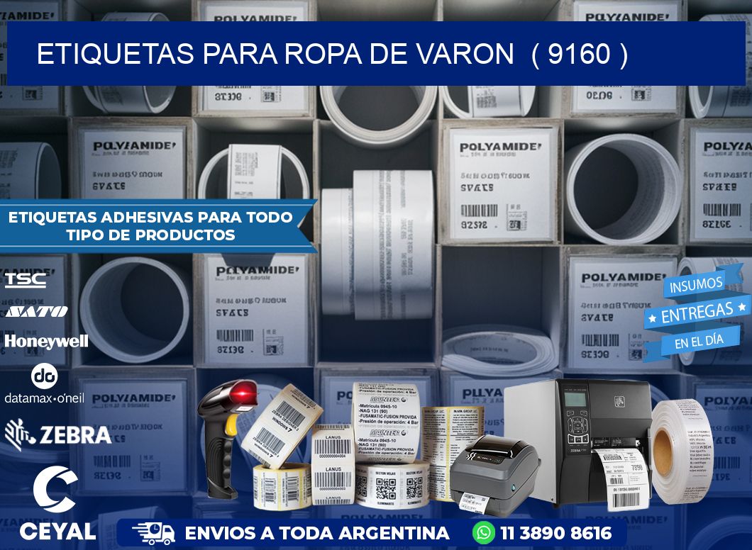 etiquetas para ropa de varon  ( 9160 )