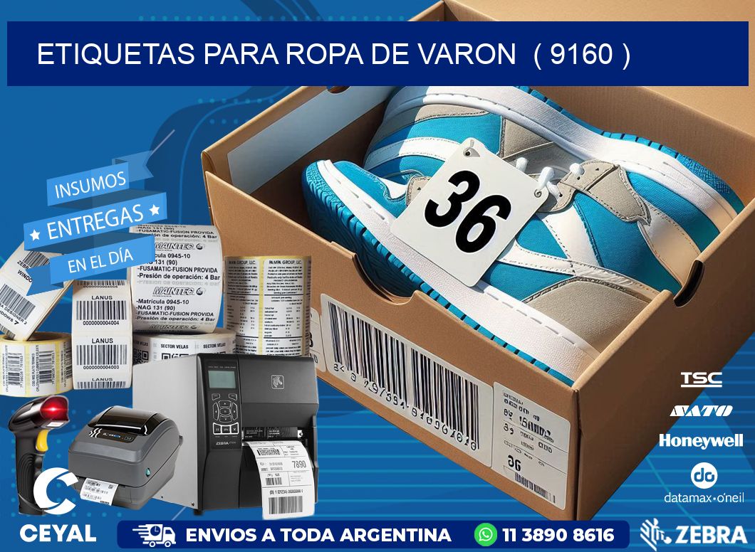 etiquetas para ropa de varon  ( 9160 )