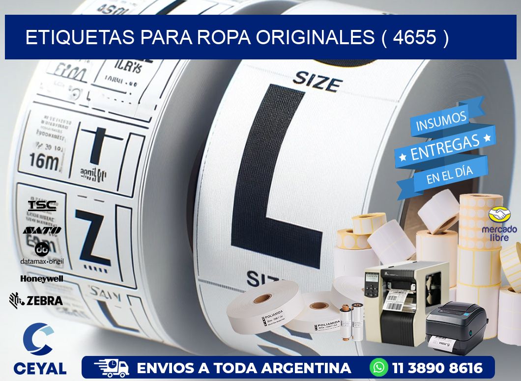 etiquetas para ropa originales ( 4655 )