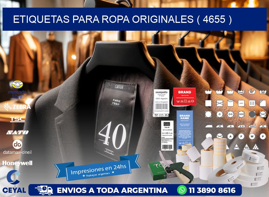 etiquetas para ropa originales ( 4655 )