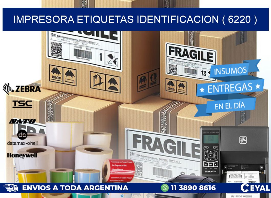 impresora etiquetas identificacion ( 6220 )