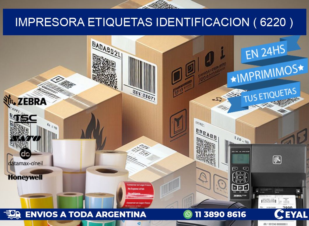 impresora etiquetas identificacion ( 6220 )