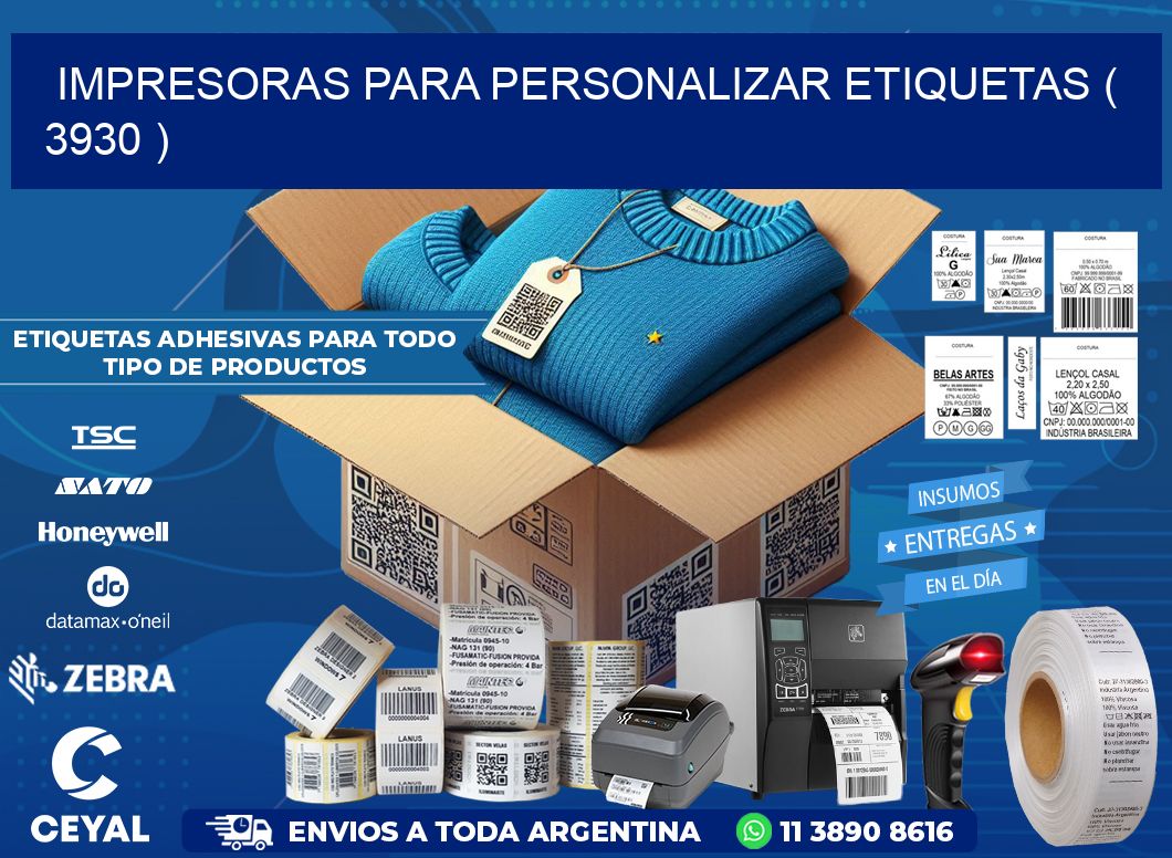 impresoras para personalizar etiquetas ( 3930 )