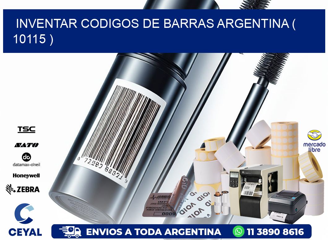 inventar codigos de barras argentina ( 10115 )