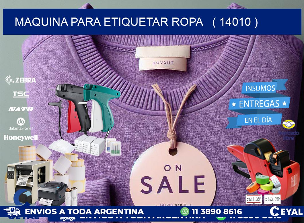 maquina para etiquetar ropa   ( 14010 )