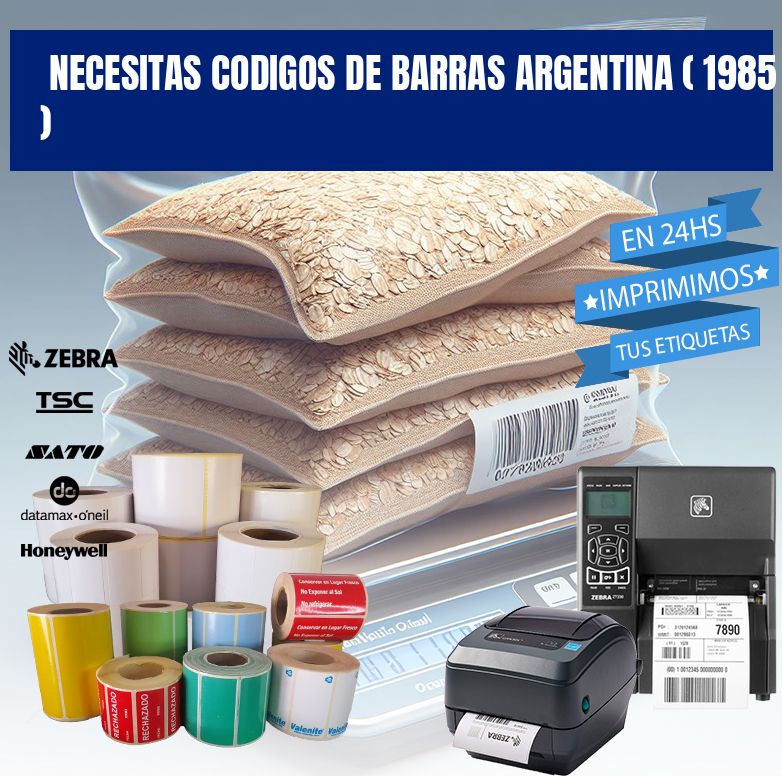 necesitas codigos de barras argentina ( 1985 )