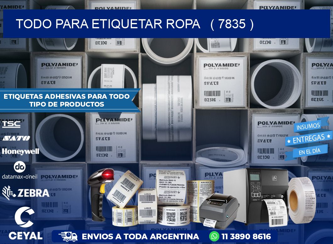 todo para etiquetar ropa   ( 7835 )