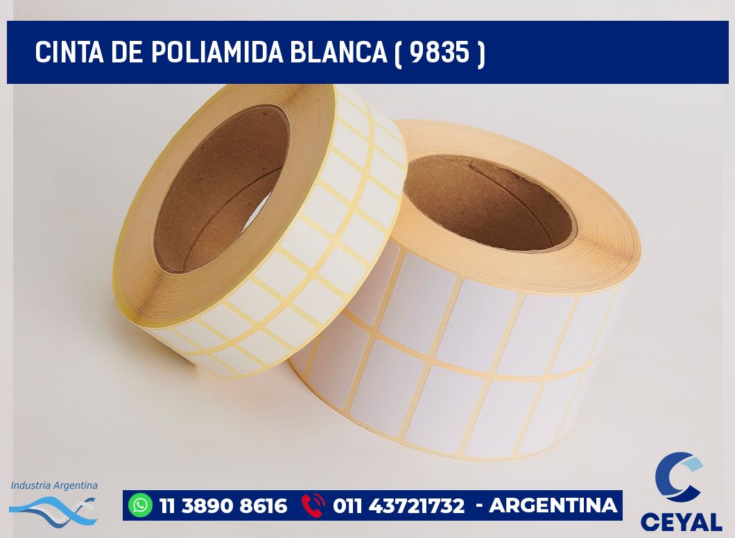 CINTA DE POLIAMIDA BLANCA ( 9835 )