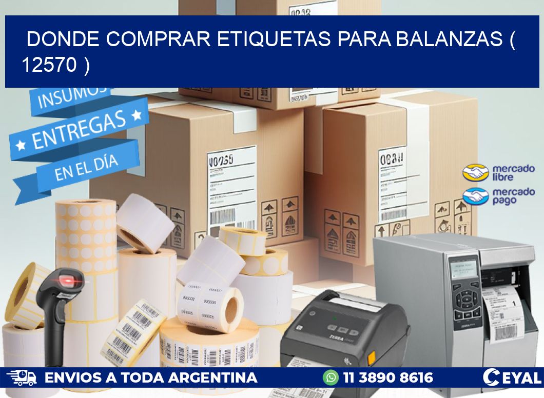 DONDE COMPRAR ETIQUETAS PARA BALANZAS ( 12570 )