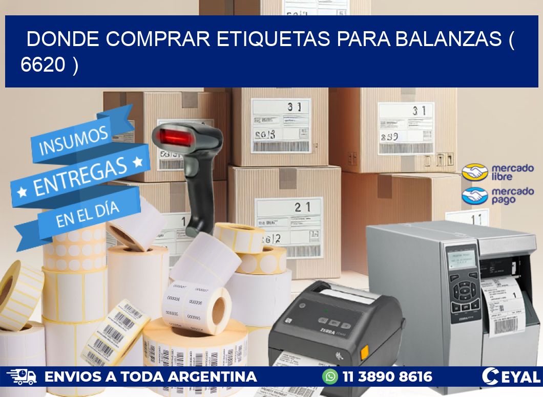 DONDE COMPRAR ETIQUETAS PARA BALANZAS ( 6620 )