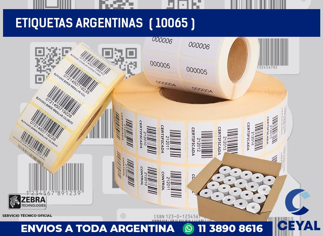 ETIQUETAS ARGENTINAS  ( 10065 )