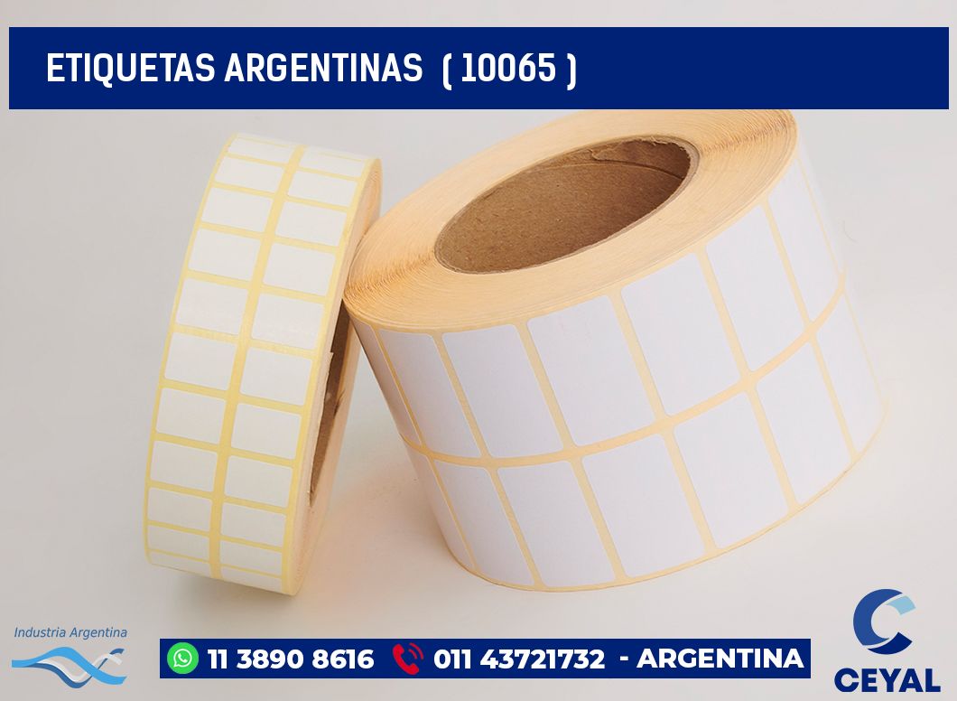 ETIQUETAS ARGENTINAS  ( 10065 )