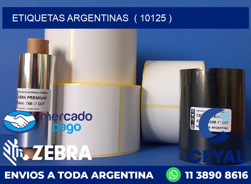 ETIQUETAS ARGENTINAS  ( 10125 )