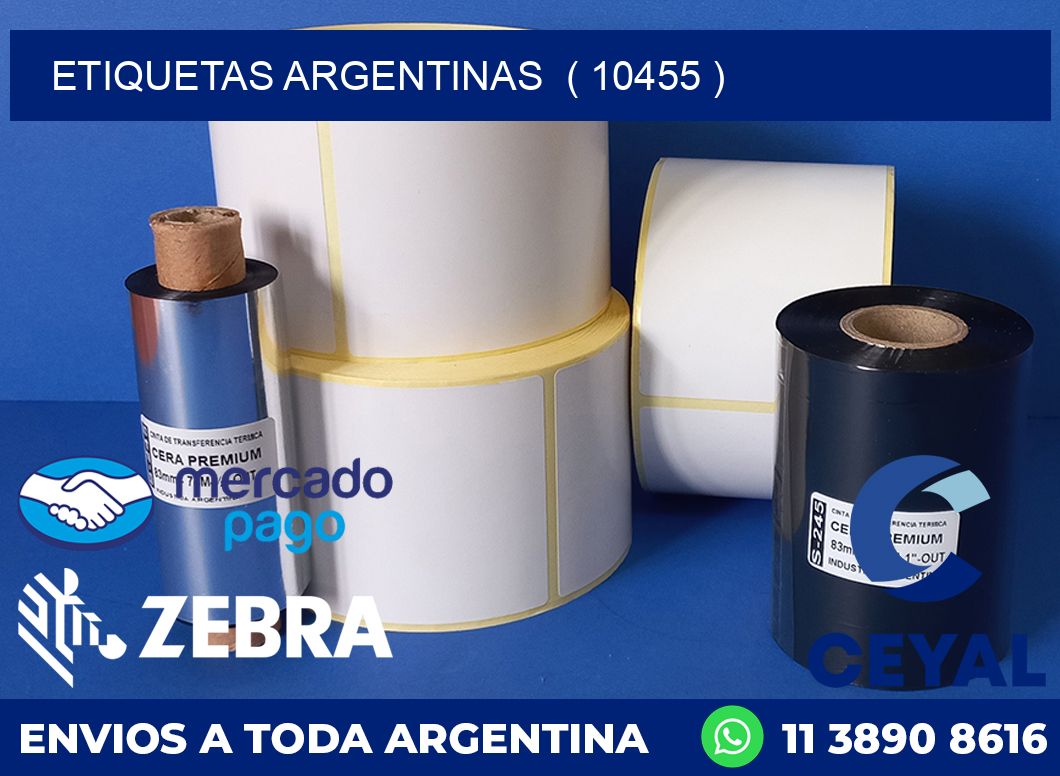 ETIQUETAS ARGENTINAS  ( 10455 )