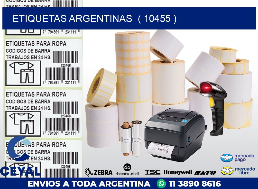 ETIQUETAS ARGENTINAS  ( 10455 )