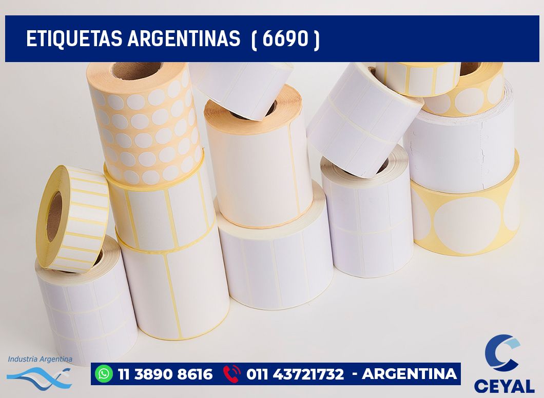 ETIQUETAS ARGENTINAS  ( 6690 )