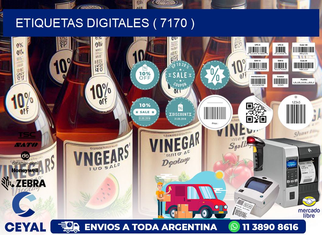 ETIQUETAS DIGITALES ( 7170 )