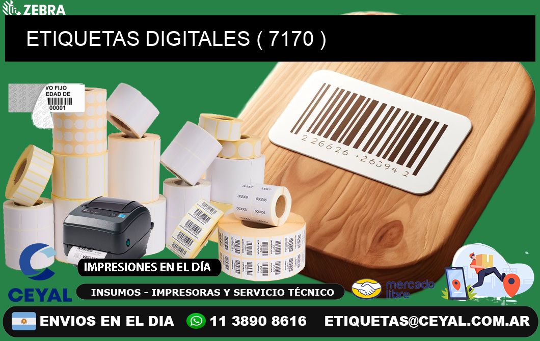 ETIQUETAS DIGITALES ( 7170 )