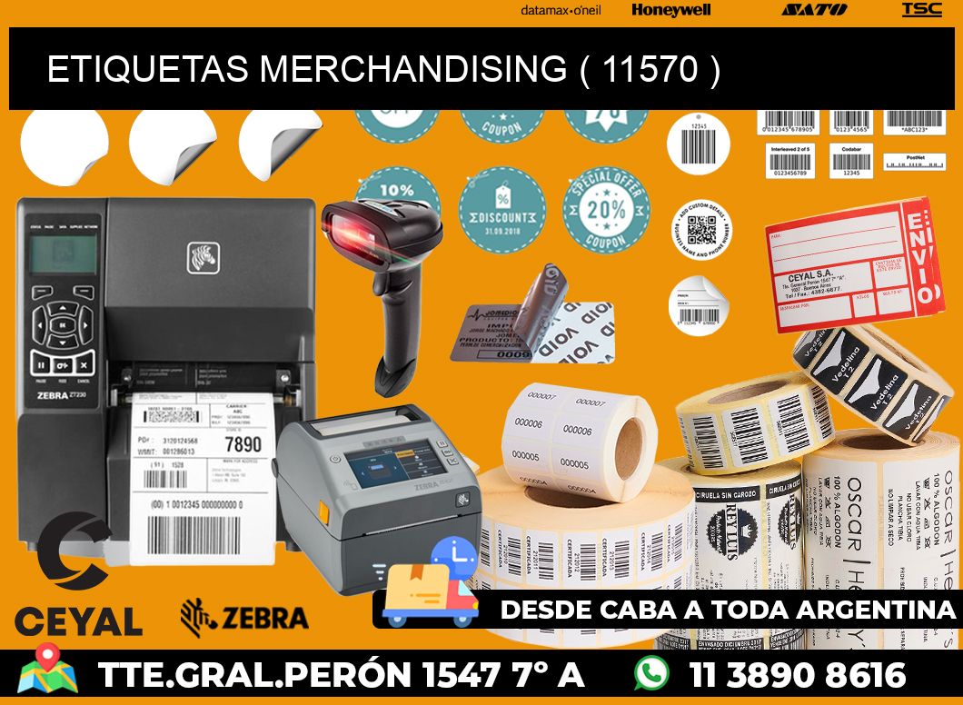 ETIQUETAS MERCHANDISING ( 11570 )