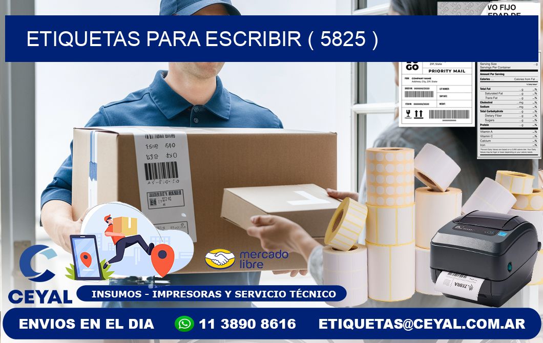 ETIQUETAS PARA ESCRIBIR ( 5825 )