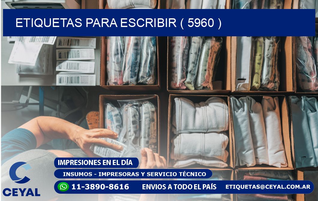 ETIQUETAS PARA ESCRIBIR ( 5960 )