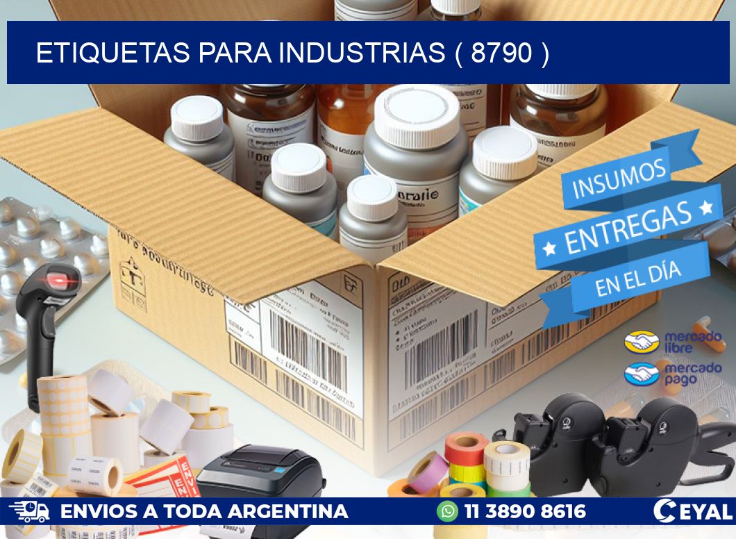 ETIQUETAS PARA INDUSTRIAS ( 8790 )