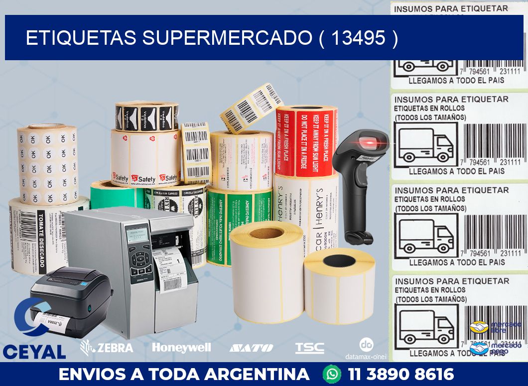 ETIQUETAS SUPERMERCADO ( 13495 )