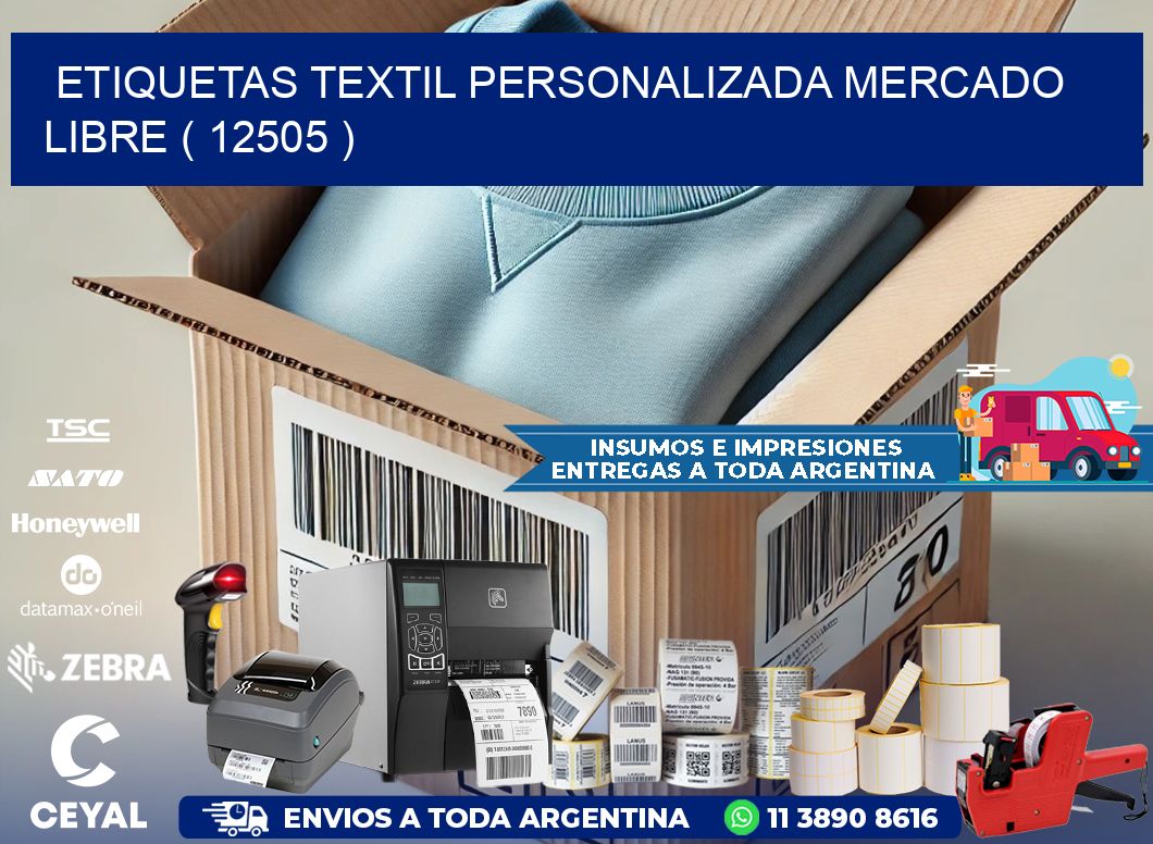 ETIQUETAS TEXTIL PERSONALIZADA MERCADO LIBRE ( 12505 )