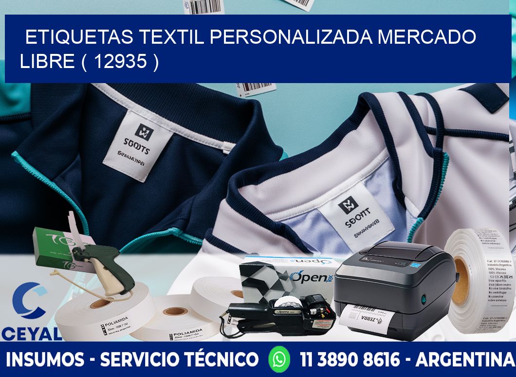 ETIQUETAS TEXTIL PERSONALIZADA MERCADO LIBRE ( 12935 )